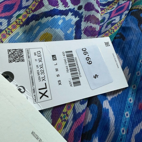 NWT Zara Halter Swing Top - Picture 11 of 11